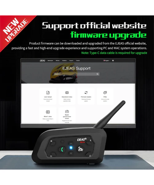 Ejeas Vnetphone V6 Pro Bluetooth Intercom (1 Yr Warranty) - Image 14