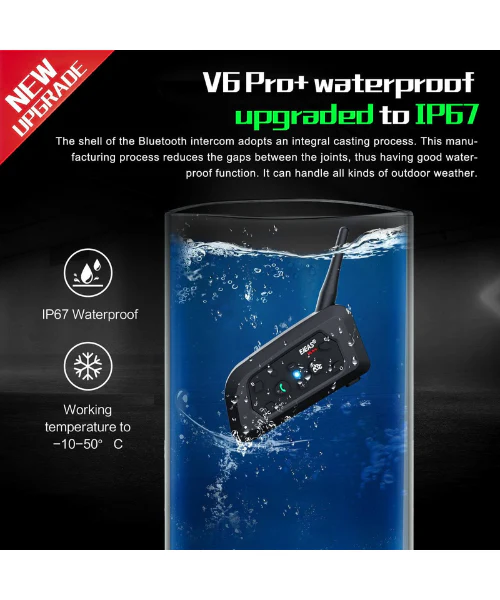 Ejeas Vnetphone V6 Pro Bluetooth Intercom (1 Yr Warranty) - Image 16
