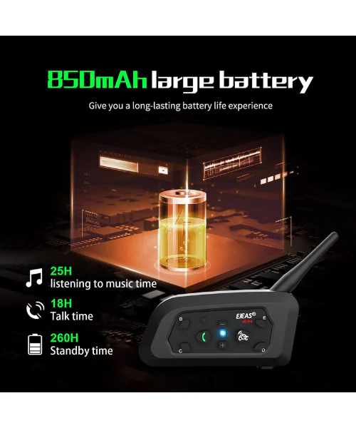 Ejeas Vnetphone V6 Pro Bluetooth Intercom (1 Yr Warranty) - Image 18