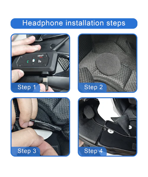 Ejeas Vnetphone V6 Pro Bluetooth Intercom (1 Yr Warranty) - Image 5