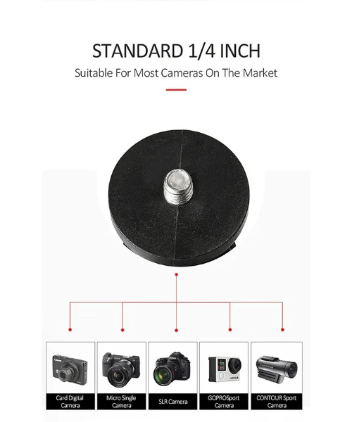 Yellowfin Aluminium Alloy Action Camera Mount Compatible with Gopro - 2 Attachments - Image 6