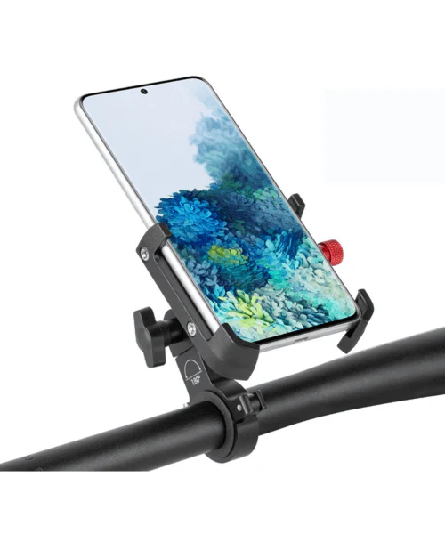 Yellowfin Claw Grip Aluminium Alloy handlebar Phone Holder Mount without Charger - Max 180 360_ Black - Image 3
