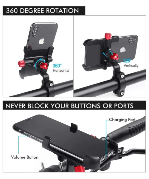 Yellowfin Claw-Grip Mobile Phone Holder Mount without Charger - Max Black - Image 4