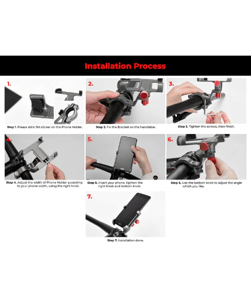 Yellowfin Claw-Grip Mobile Phone Holder Mount without Charger - Max Black - Image 9