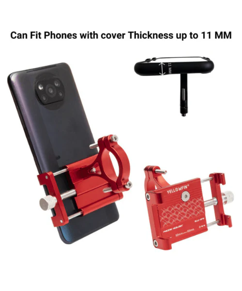Yellowfin Claw Grip Mini Mobile Mount - Mini Red - Image 5