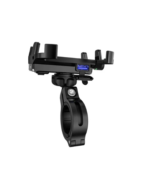 Yellowfin Claw-Grip with Fast QC 3.0 Mobile Holder with Charger for Bikes & Scooters - M6S Black - Image 4