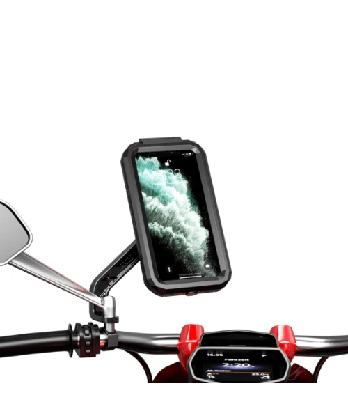 Yellowfin Fully Waterproof Mirror Mount Mobile Phone Holder without Charger - M18L-B2 Mirror Mount - Image 6