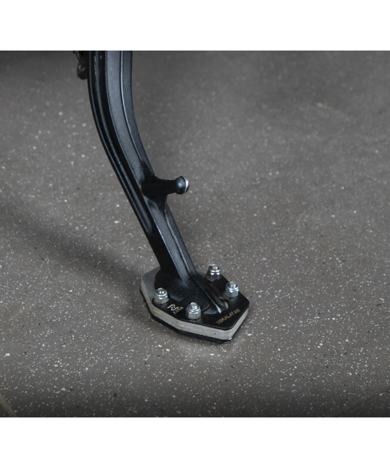 Zana Aluminium & Stainless Steel Side Stand Extender for Himalayan 450 - ZI-8431 - Image 4