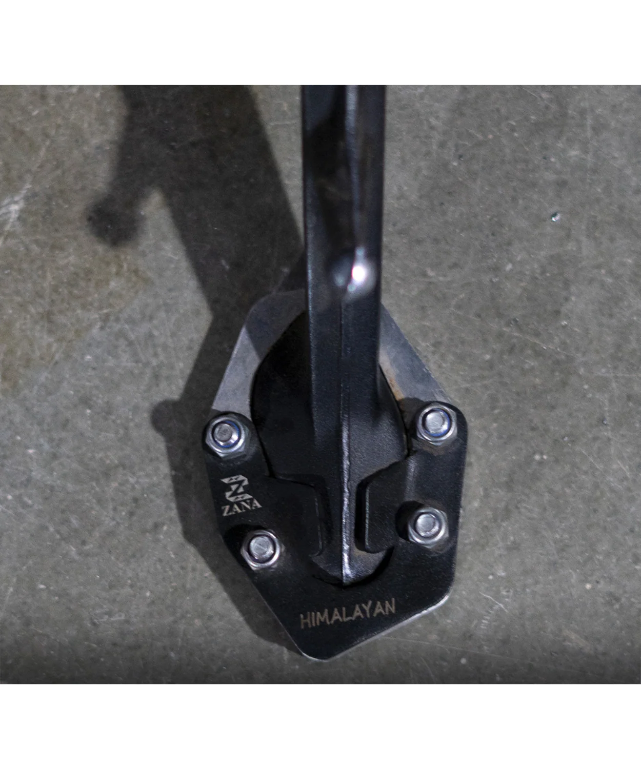 Zana Aluminium & Stainless Steel Side Stand Extender for Himalayan 450 - ZI-8431 - Image 8
