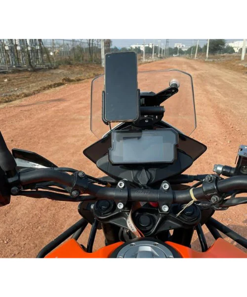 Zana Big GPS Mount for KTM ADV 390/390 X Made Of Aluminium & Stainless Steel - ZI-8157 - Image 3