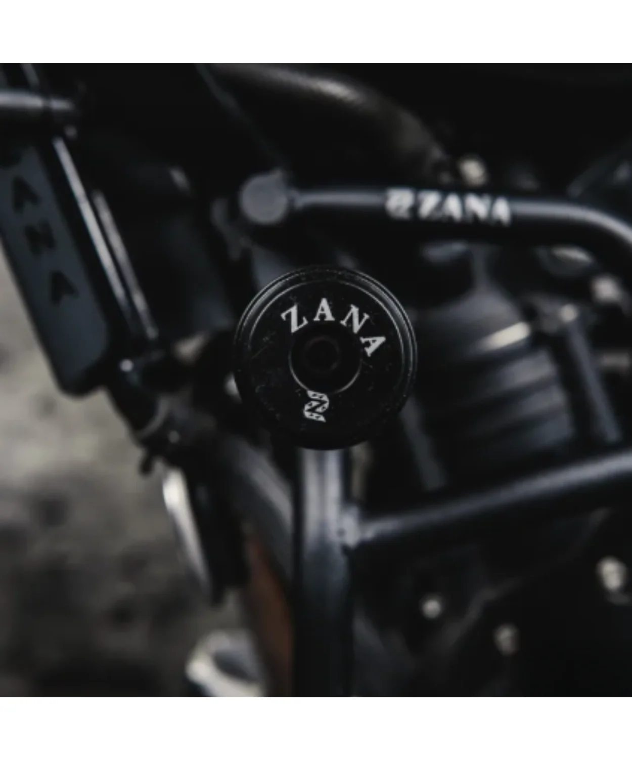 Zana Crash Guard for Himalayan 450 with Slider Black Texture Mild Steel Type-1 - ZI-8433 - Image 5