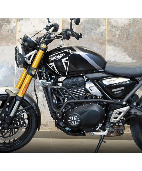 Zana Crash Guard With Slider Black For Triumph Speed 400 - ZI-8362 - Image 3