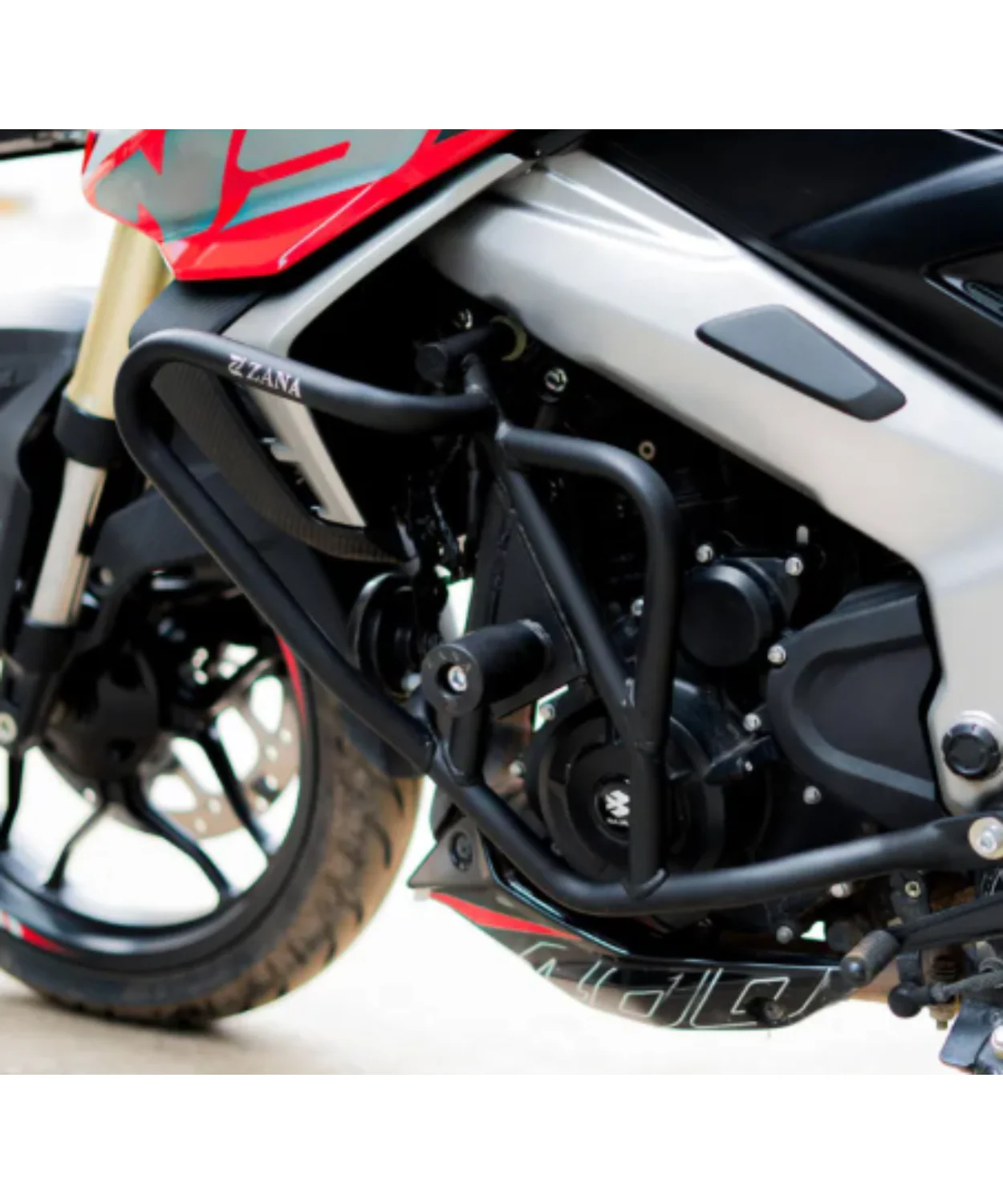 Zana Crash Guard with Slider for Pulsar NS400z - ZI-8510 - Image 3