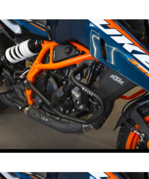 Zana Crash Guard With Slider Puck Black For KTM Duke 390/250/200/390 Gen 3 - ZI-8417 - Image 2