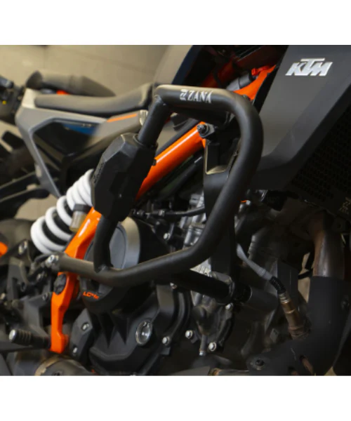 Zana Crash Guard With Slider Puck Black For KTM Duke 390/250/200/390 Gen 3 - ZI-8417 - Image 3