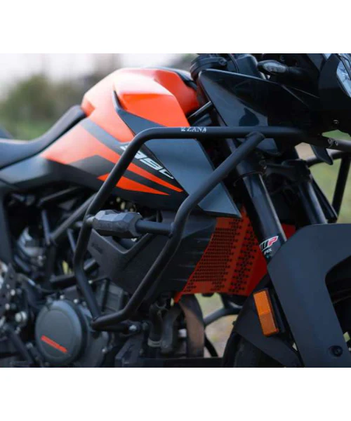 Zana Crash Guard With Slider Texture Matt Black for KTM 250/390 / 390 X ADV - ZI-7013 - Image 3