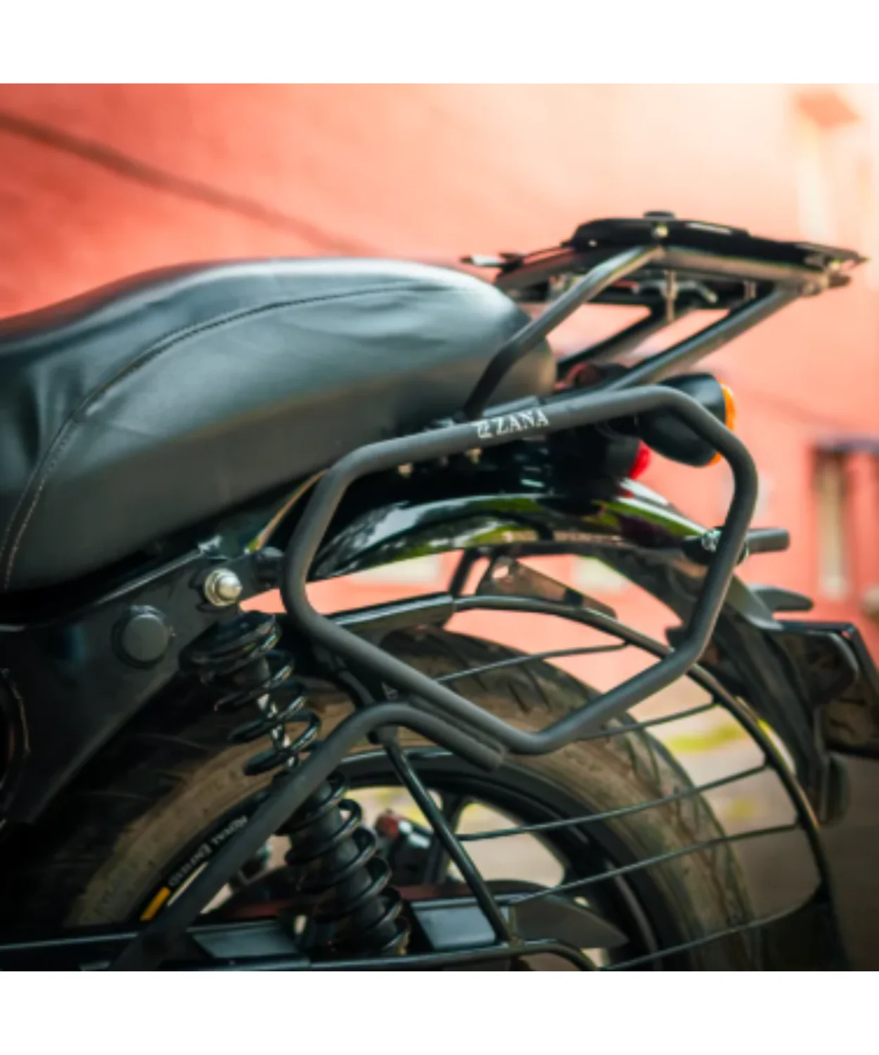 Zana Drake Saddle Stay for Royal Enfield Hunter 350 - Black - ZI-8569 - Image 2