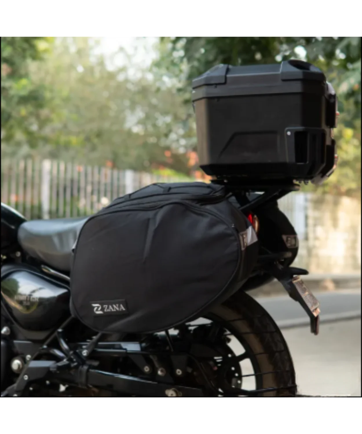 Zana Drake Saddle Stay for Royal Enfield Hunter 350 - Black - ZI-8569 - Image 6