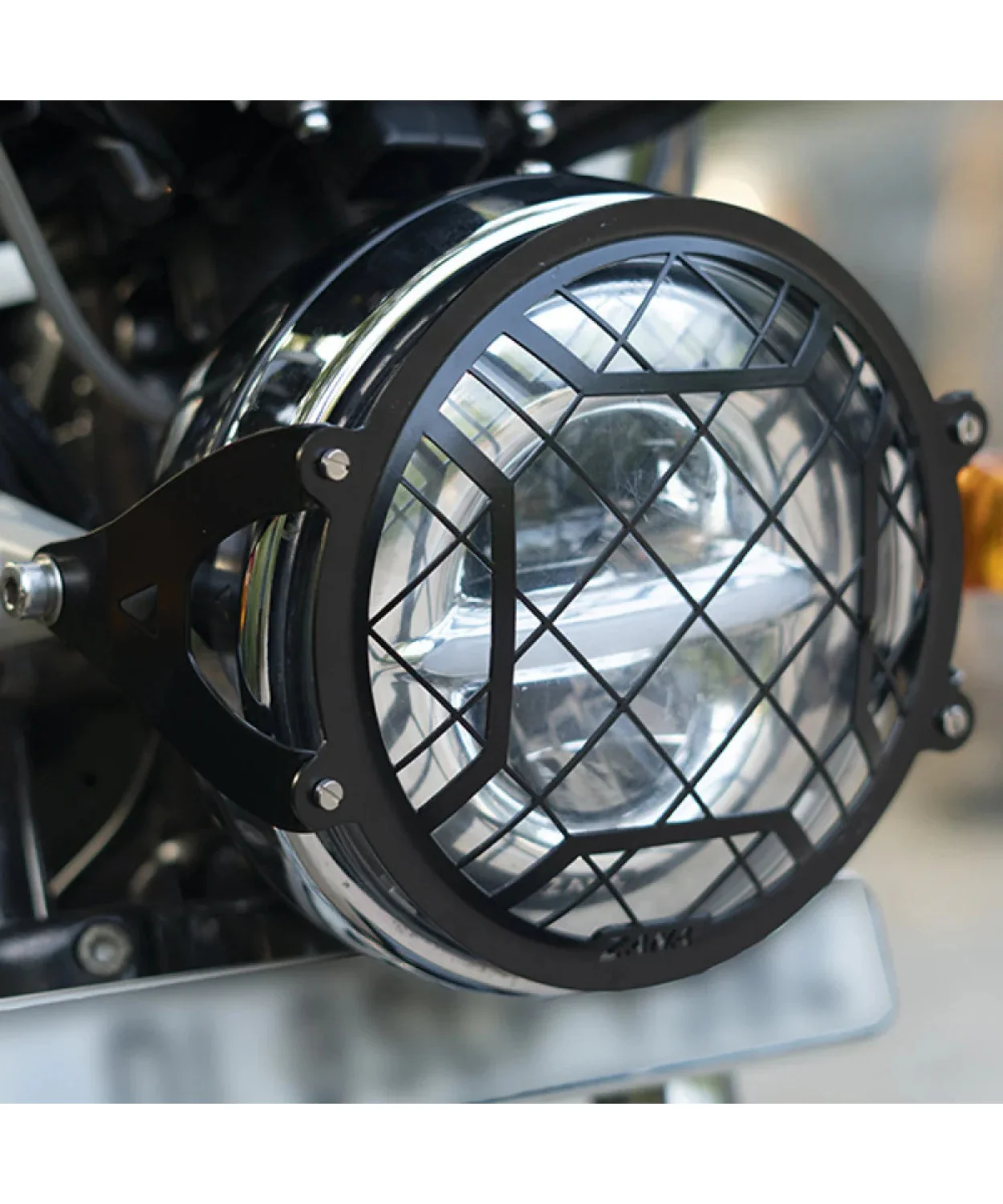 Zana Head Light Grill for GT/ Interceptor 650 Black -T2 - ZI-6047 - Image 2