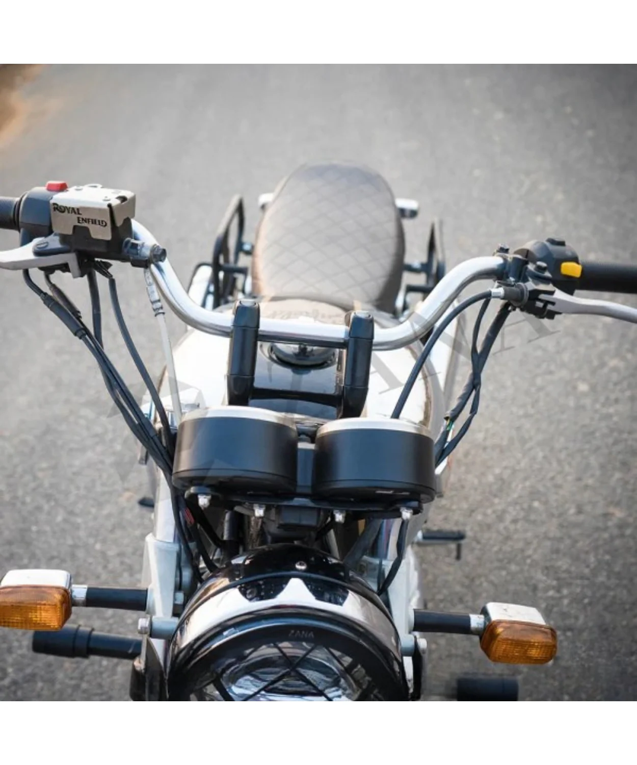 Zana Handel Riser for GT/Interceptor 650 Vertical - ZI-8101 - Image 3