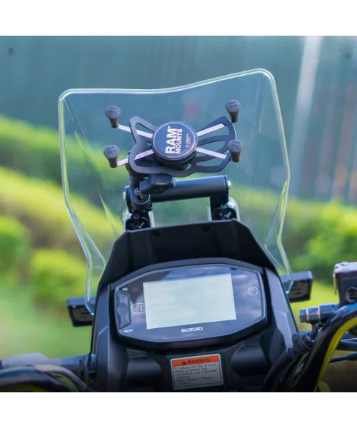 Zana New Gps Mount Aluminum and Stainless-Steel For Suzuki Vstrom 250 - ZI-8243 - Image 4