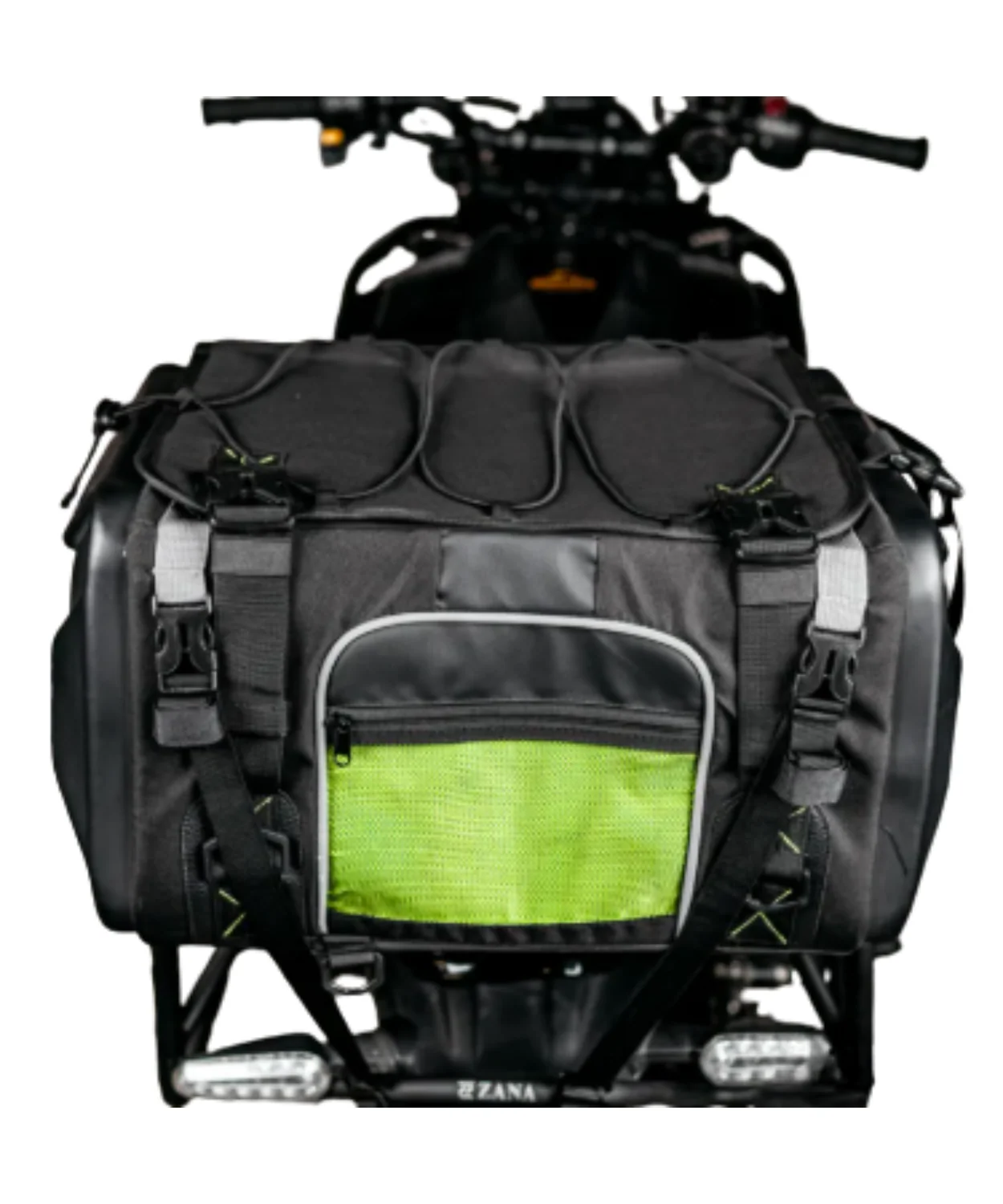 Zana Pro Hard Shell Tail Bag 50L with 2 Waterproof Storage Bag and 1 Bungee Cord - ZI-BG-011 - Image 2