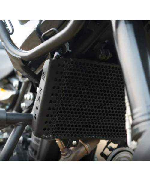 Zana Radiator Guard Aluminium Black For Himalayan 450 - ZI-8438 - Image 3
