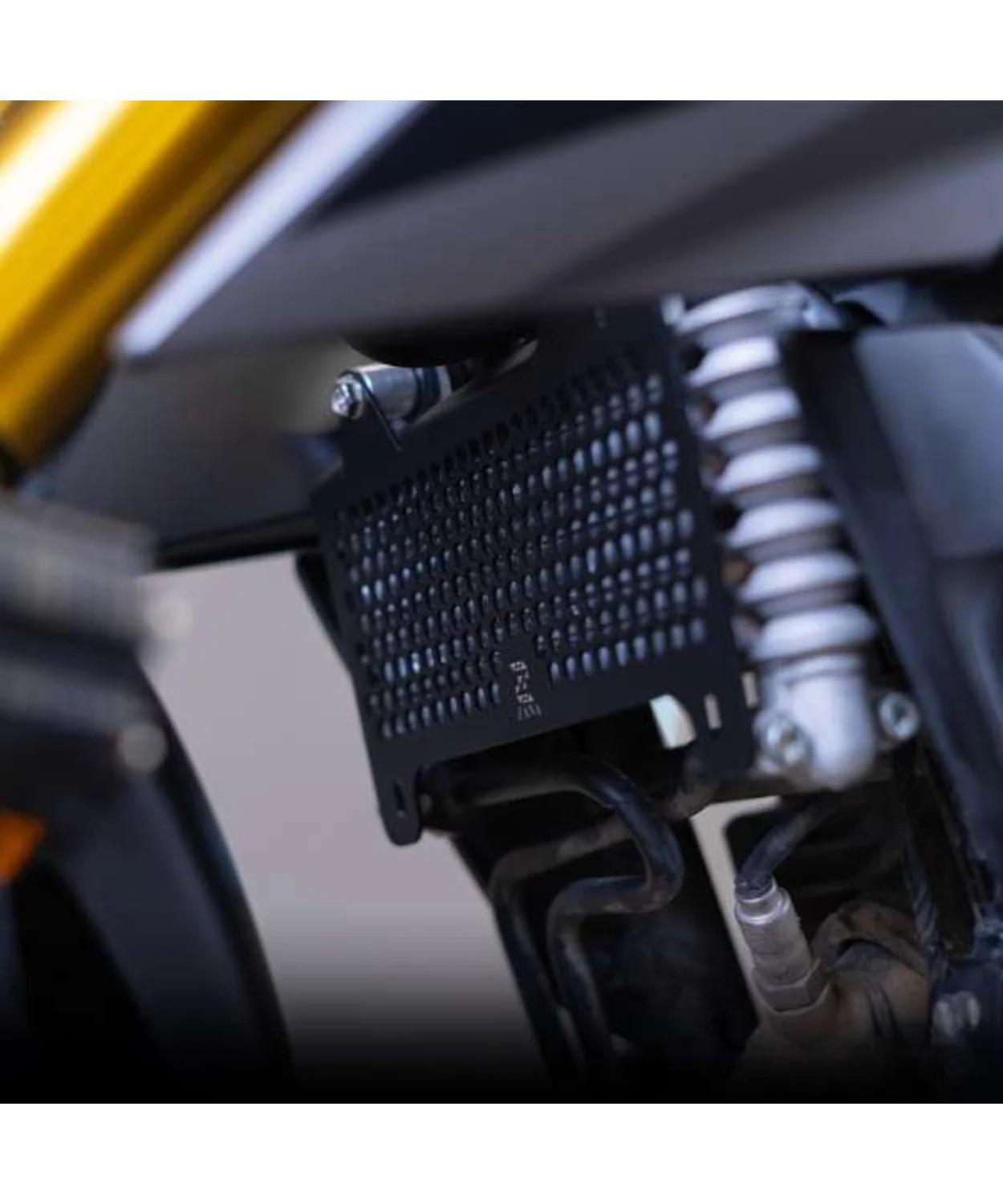 Zana Radiator Guard Honeycomb Black for Honda CB300F - ZI-8279 - Image 4