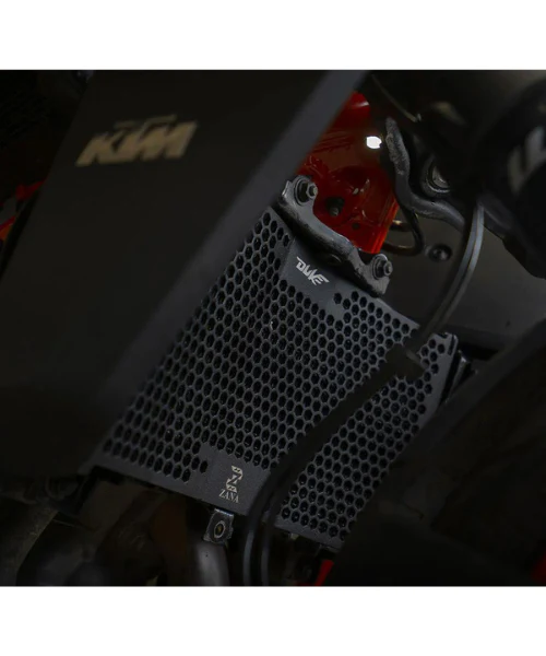 Zana Radiator Guard Honeycomb Black For KTM Duke 390/250/200/390 Gen 3 - ZI-8410 - Image 4