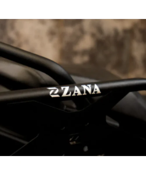 Zana Saddle Stay with Exhaust Sheild with Jerry can Mount For Honda CB200X - Black - ZI-8506 - Image 4