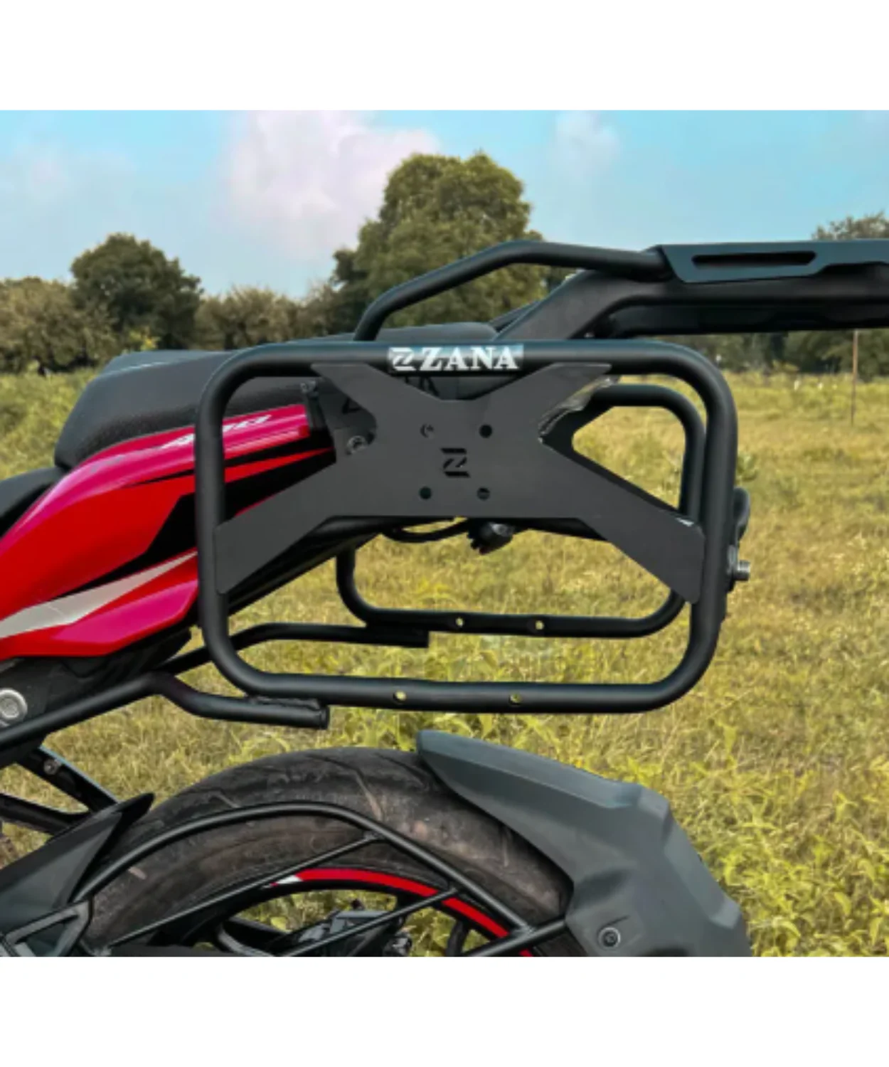 Zana Saddle Stay with Jerry Can Mount for Pulsar NS400z - ZI-8512 - Image 2