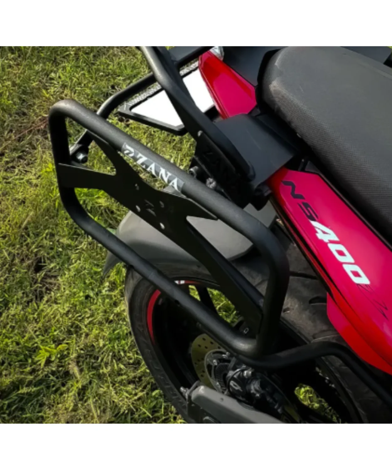 Zana Saddle Stay with Jerry Can Mount for Pulsar NS400z - ZI-8512 - Image 3