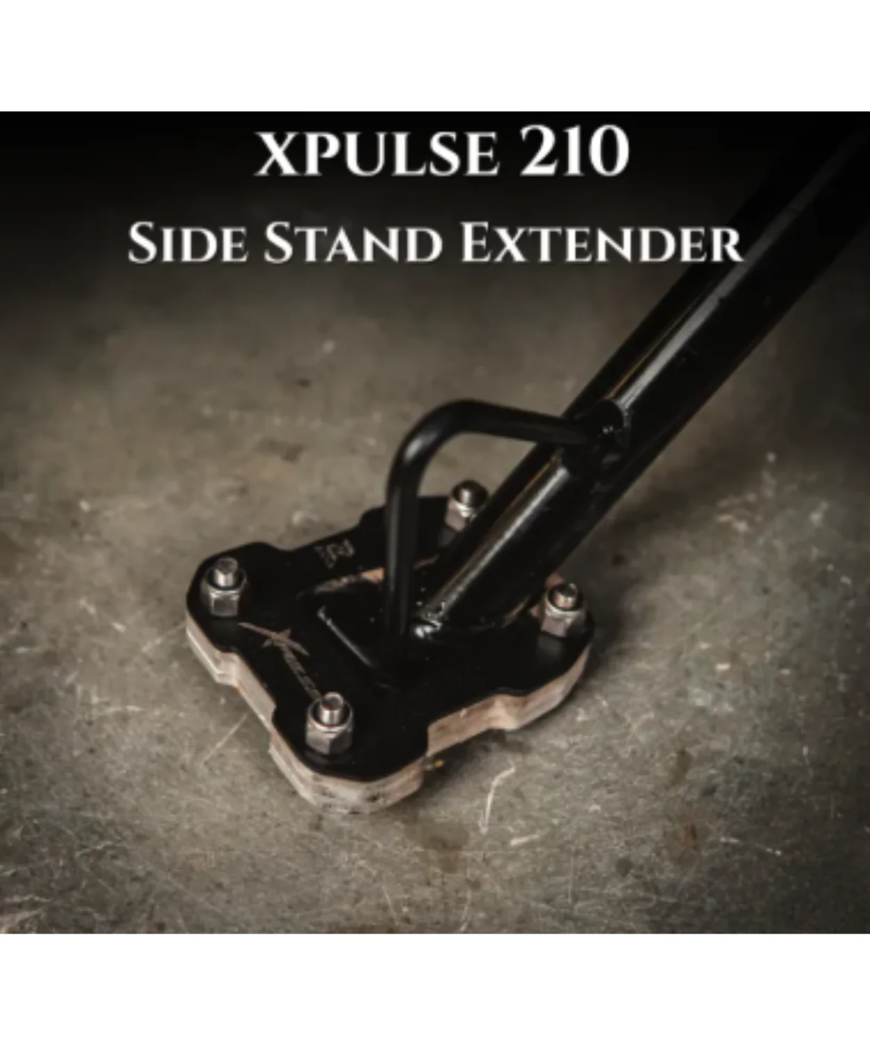 Zana Side Stand Extender For Hero X-Pulse 210 - ZI-8607