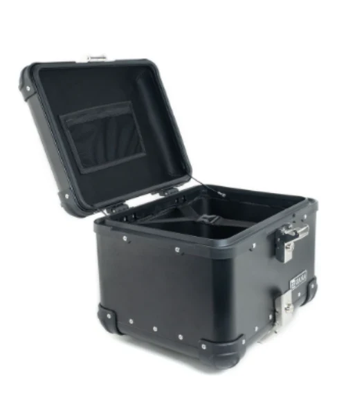 Zana Top Box Aluminium Black 45Ltr R-Flat - ZI-TB-008 - Image 3