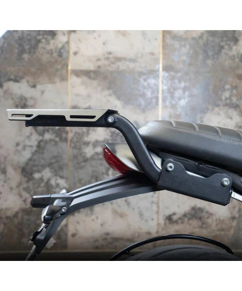 Zana Top Rack With Aluminum Plate T-1 Black For For Triumph Speed 400 - ZI-8364 - Image 3