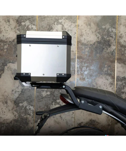 Zana Top Rack With Aluminum Plate T-1 Black For For Triumph Speed 400 - ZI-8364 - Image 5