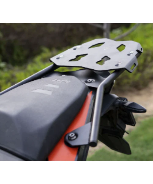 Zana Top Rack With Plate Type-1 Texture Matt Black KTM ADV 390 - ZI-8006 - Image 2