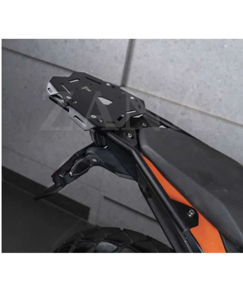 Zana Top Rack With Plate Type-2 Texture Matt Black Ktm Adv 250 / 390 / 390 X - ZI-8007 - Image 3