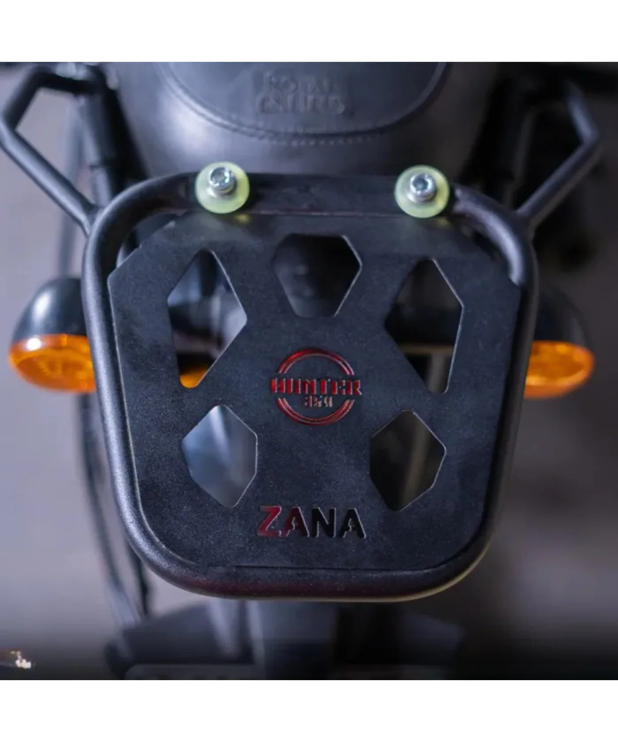 Zana Top Rack With Plate W-1 MS Compatible With Pillion Backrest for Royal Enfield Hunter 350 - ZI-8268 - Image 8